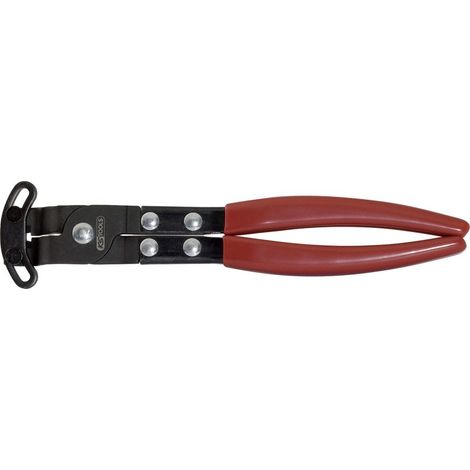 Kstools – Pince à colliers 240 mm en acier chrome vanadium – Poignée isolée pour prise confortable – Serrage efficace de colliers