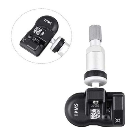 MX Programmable TPMS Sensor Tire Pressure Monitoring 315 MHz 433 MHz 2-in-1 Universal Repair Tool Silver--DTEKGAZ (1/4)