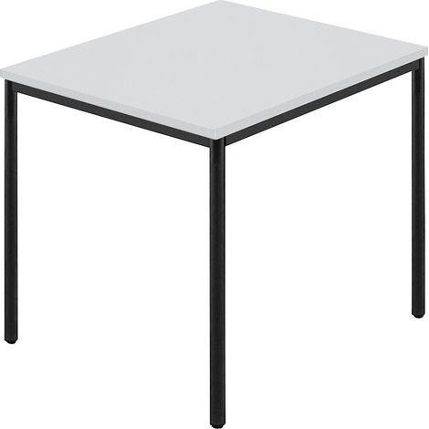 FRANKEL kaiserkraft, Table rectangulaire, tube rond plastifié, (1/4)