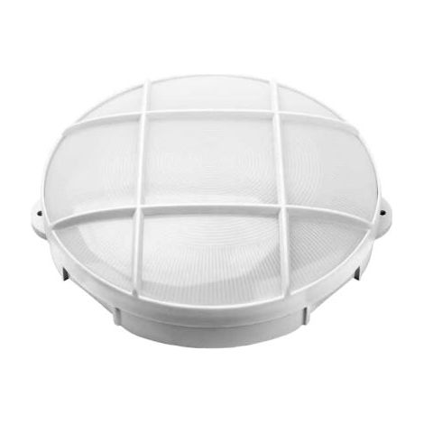 Aplique LED redondo Oxalis con rejilla 15W 6500K Blanco (1/5)