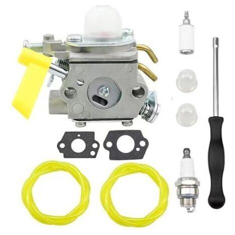 Carburateur pour débroussailleuse – Compatible avec Homelite 26 cc / 30 cc, Zama C1U-H60, Ryobi RBC30SESA, H60 – Pièce de rechange haute performance (1/4)