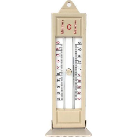 Garden Greenhouse Thermometer, Digital Outdoor Planting Max-Min Thermometer for Indoor Outdoor Plant Workplace, Easy Wall Mounted Greenhouse Accessories(1 pcs) (1/5)