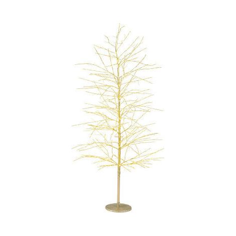 Lumineo 8720725312616 Pendente Palla Luminosa 60 LED Effetto Lampeggiante Caldo Timer 6 Ore Diametro 14 cm colore Trasparente