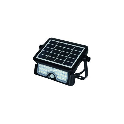 Sylvania – Projecteur solaire LED 450 lm – Température de couleur 4000 K – Détecteur de mouvement PIR – Installation sans câblage