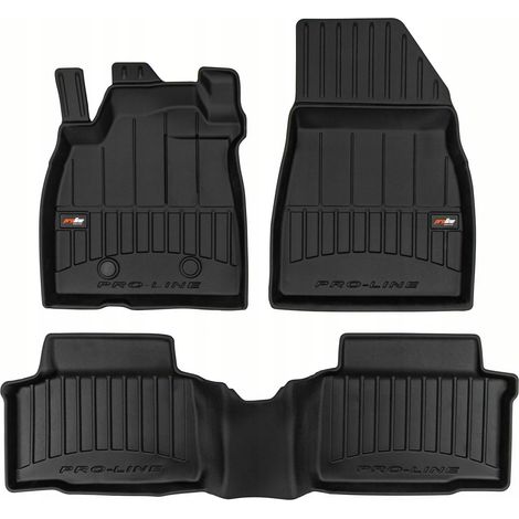 Tapis de sol en caoutchouc pour Dacia Duster 3 III à partir de 2024 - 3D TROUGH