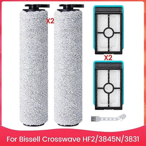 Zubehörset mit Bürstenwalzen und HEPA-Filtern für Bissell Crosswave HF2/3845N/3831 Nass-/Trockensauger (1/5)