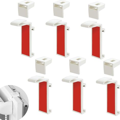 Accessoires de rideaux haut de gamme, ensemble de 12 pièces, supports de rideaux plissés, en stock. (1/5)