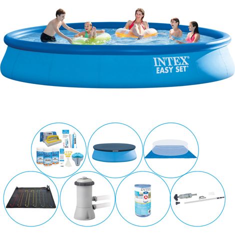 Intex Piscine Easy Set Ronde - 457x84 cm - 7-pièces S20269 (1/5)