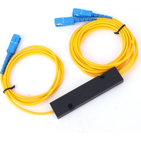 Monomode diviseur fibre optique 1x2 module coupleur FBT avec connecteur SC/UPC 1310-1550nm (1/5)