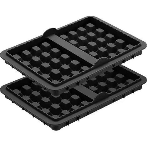 Set mit 2 Silikon-Waffelformen für Ninja-Waffeleisen AF400, AF451, SL400, AF500 und andere Heißluftfritteusen. Küchenzubehör. (1/5)