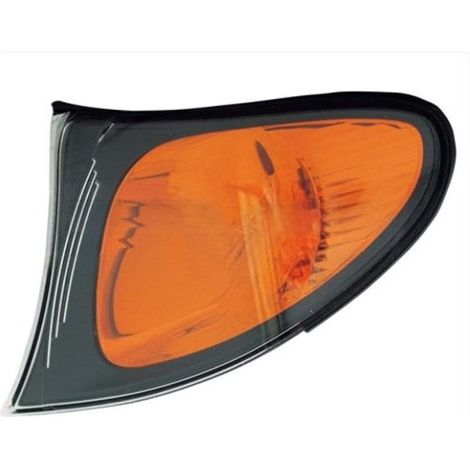 Feu clignotant avant gauche orange avec bord noir BMW Serie 3 E46 phase 2 2001-2005