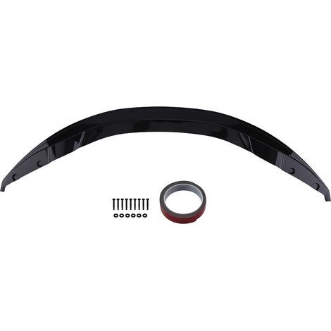 Black Front GTS Style for BMW M3 E92 E93 2007-2012 2013 Bumper Lip Splitter