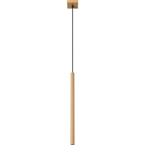Tube de suspension spot doré PASTELO 1xG9 8W SL.1170 Sollux Lighting (1/5)