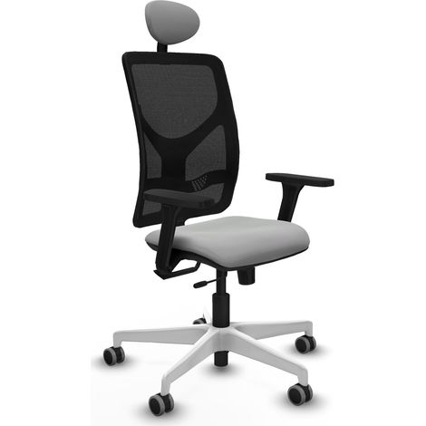Chaise de bureau piqueras y crespo Motilla noir mousse haute densité (1/2)