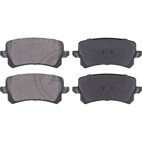 KIT PASTIGLIE FRENO POSTERIORI compatibile con VW SHARAN (7N1,7N2) / PASTIGLIE FRENANTI AUTO OEM P 85 109, / SOSTITUZIONE DIRETTA / BASSA POLVERE / SILENZIOSO