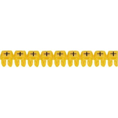 038272 Legrand - Boite De 300 Repères Cab 3 Pour Fils 0,5mm² à 1,5mm² - Marquage Signe Plus (1/2)