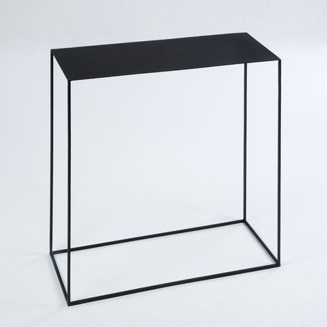 Console métal noir 84cm (1/2)