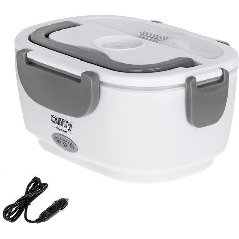 Lunch box, boîte à lunch électrique Camry CR 4483 12V et 220V - Capacité : 1.1L - Prise voiture incluse
