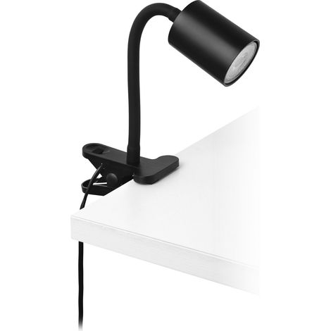 Lampe de lecture LED à pince, luminaire à clipser, éclairage