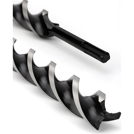 Mèche à bois hélicoïdale SDS Plus - 28 x 800 mm - Pour bois (1/5)