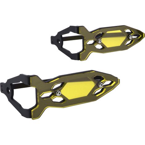 Clignotants Moto Protection 2 Pièces Compatible R1200GS R1250GS ADV Jaune Avant (1/5)