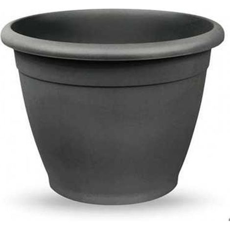 VASO ROTONDO NAXOS D.25CM ANTRACITE