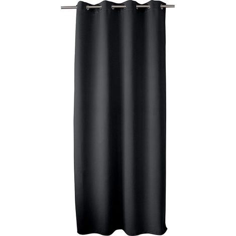 Rideau Occultant Grande hauteur 140x280cm - 140x280cm - Gris anthracite (1/3)