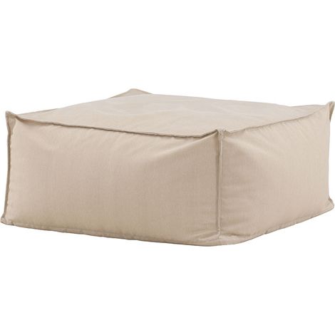 Rambofauteuil pouf beige. (1/4)