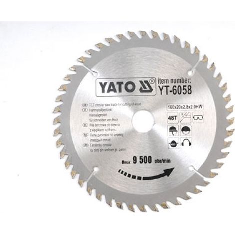 Yato YT-6058 Kreissägeblatt de 16 cm 1 Stück(e)