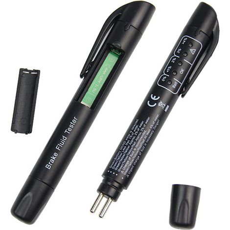 Kaelt - Stylo de test de liquide de frein Testeur d'humidité Testeur de liquide de frein Instrument de réparation automobile Outil-1pc (1/5)