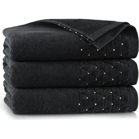 Serviette Oscar 50x100 Zwoltex noire (1/5)