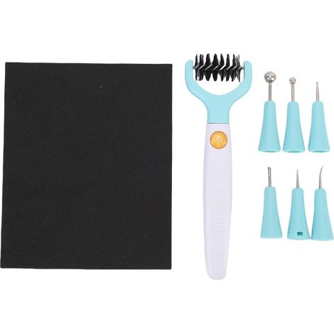Papierschnitzwerkzeug-Set, multifunktionales Set zur Herstellung von Blumen und Bastelarbeiten. (1/5)