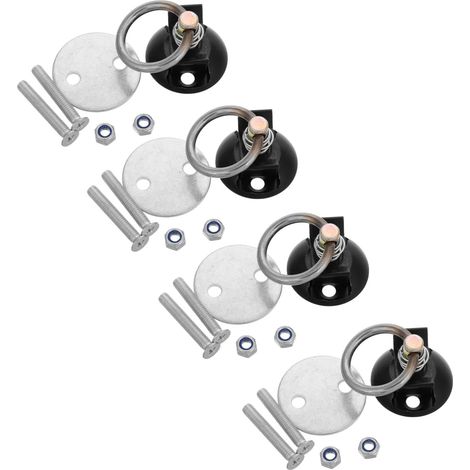 Kit de points d ancrage ronds Unomor pour transport sécurisé (1/5)