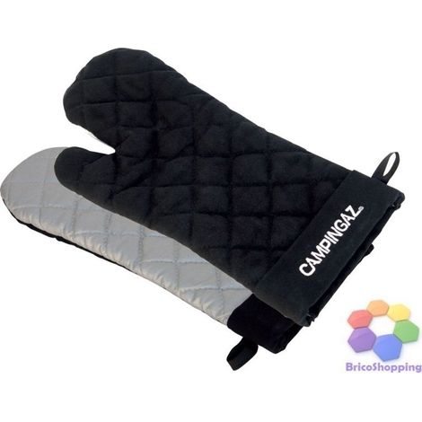 Guanto in tessuto originale campingaz barbecue forno bicolore no scottature 1 pz