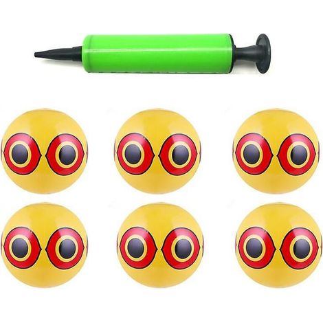 Lot de 6 ballons anti-oiseaux - Motif œil pour éloigner les oiseaux (1/5)