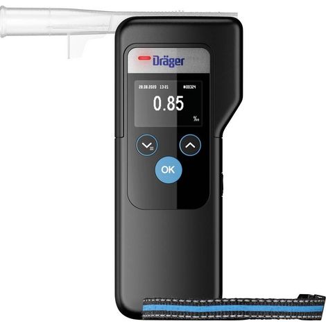 Dräger Alcotest 6000 professioneller, präziser, schwarzer Alkoholtester