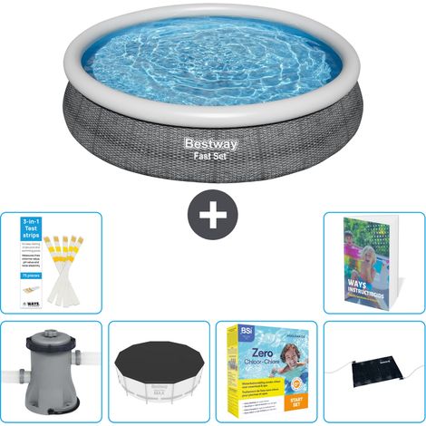 Bestway Fast Set Rund - 366x76 cm - 7-teilig  S234 (1/5)