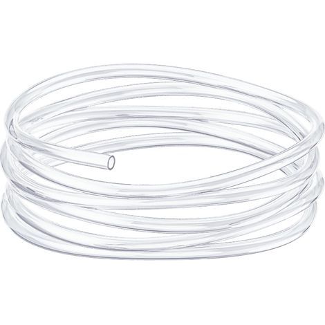 Aquarium Tuyau pour Ligne Aérienne 2 m De Tuyau Standard 4/6 mm pour Pompe à Air pour Aquarium Tuyau Flexible en PVC Pur Tuyau en PVC Pur pour Aquarium, Jardin, Terrarium Et Étang (1/5)