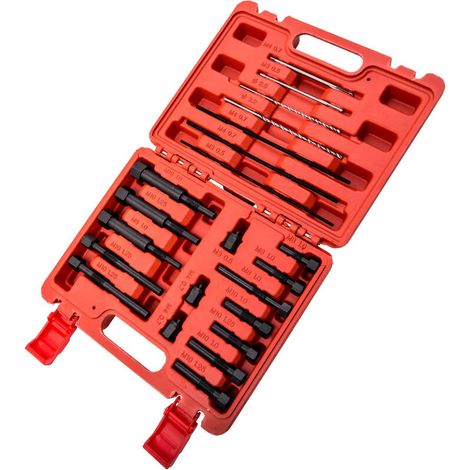 Broken Glow Plug Electrodes Removal Tool Set M8 X 1.0 - M10 X 1.0 - M10 X 1.25 (1/5)