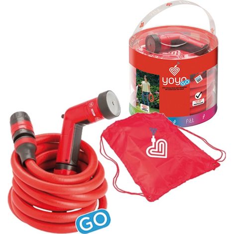 Yoyo-Schlauch 30 Meter mit Zubehör, Pistole und Koffer 1010305