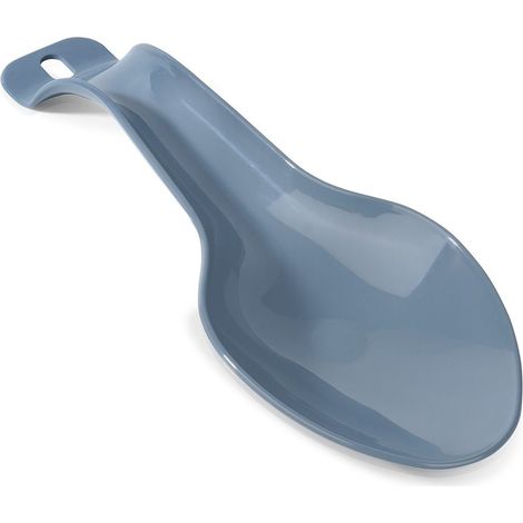 Supporto grigio per mestolo e cucchiaio