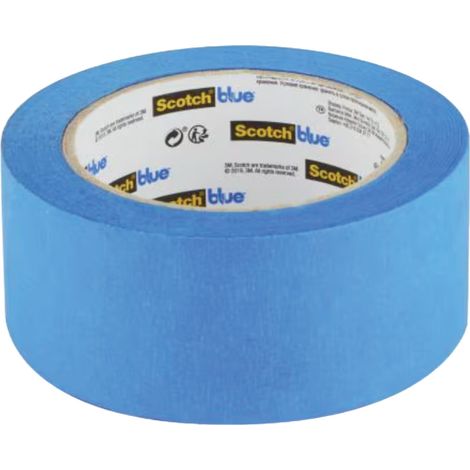 2 lots de 3 rubans de masquage Multi-Surfaces ScotchBlue™, 48 mm x 41 m, soit 6 Rouleaux, 100% PEFC, SGSCH-PEFC-COC-110078 (1/5)