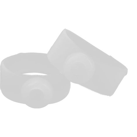 Bague de pied magnétique en silicone pour massage, perte de poids et minceur, anneau d'orteil thérapeutique, lot de 1, taille unique, usage quotidien (1/5)