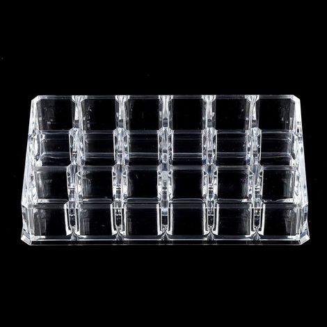 Desktop Cosmetic Storage Box 18 Grid Portable Drawer for