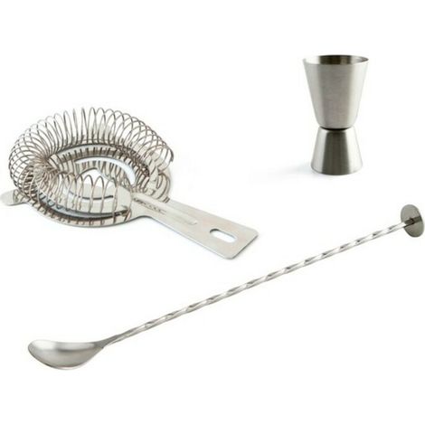 Quid Mi Bar, Set di 3 Parti, Cucchiaio, Tazza di misurazione e Filtro (1/4)