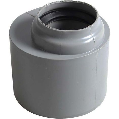 Raccord de tuyau droit de 40 mm à 75 mm - Adaptateur de tuyau d'évacuation de baignoire - Raccords de compression pour baignoire, évier de cuisine (1/4)
