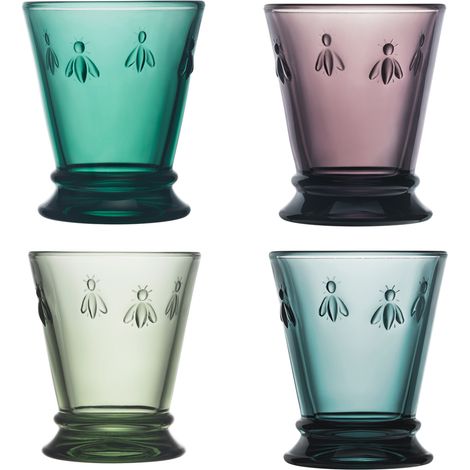La Rochere - Set de 4 gobelets Abeille 26 cl (1 modèle aléatoire) (1/2)