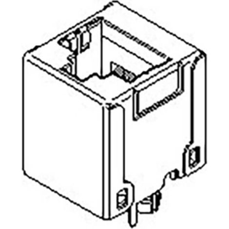 Molex Cat 3 Mod Jack/Plug 956232881 Buchse Schwarz 1 St. (1/2)