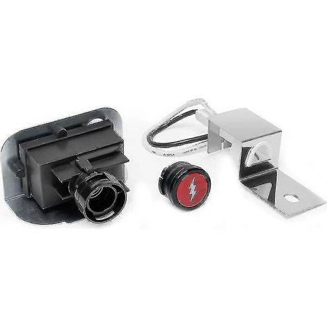 Kit d'allumage de rechange pour barbecue à gaz 2024 (1 pièce) compatible avec les modèles 64868 Q120 et Q1200 (accessoires pour barbecue d'extérieur) - hhny (1/5)