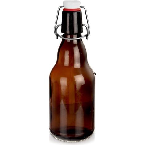 Bouteille en verre avec clip 340 ml (1/5)